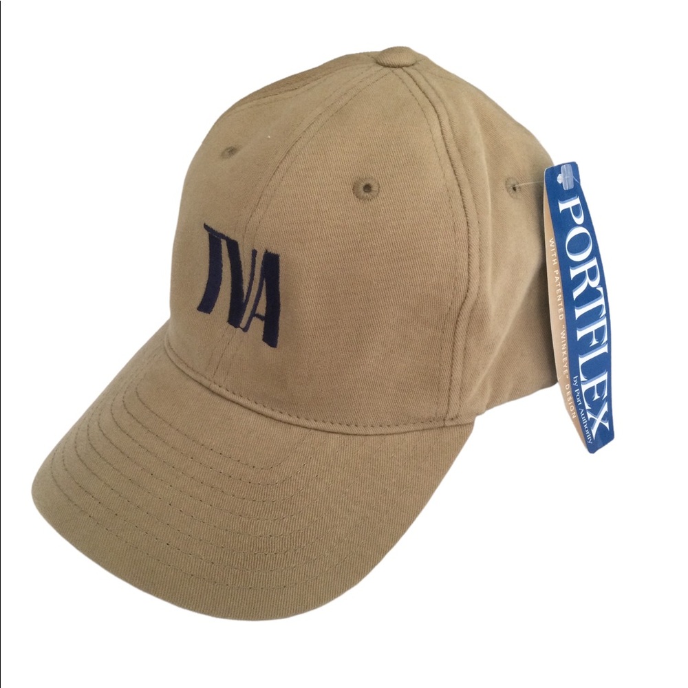 Port Authority Portflex Beige TVA Ball Cap. Size: Large/Extra Large.